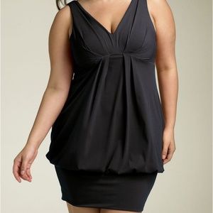 NWT Eliza J bubble-style little black dress